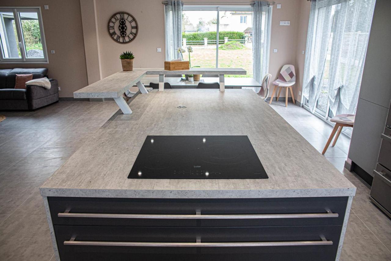Kokana Modern Holiday Home Englesqueville-la-Percee Ngoại thất bức ảnh